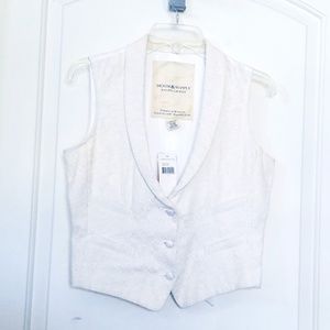 Ralph Lauren Denim & Supply White Lace Vest Size S